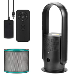 U ULTTY Ventilador Sin Aspas,Ventilador de Torre Silencioso con Aire Purificado/negro en oferta