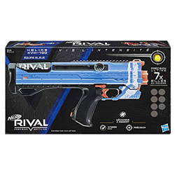 Nerf Helios Azul XVIII – 700 y Bolas de Espuma Rival Oficiales, Color Kronos (Hasbro E3379FC4) características
