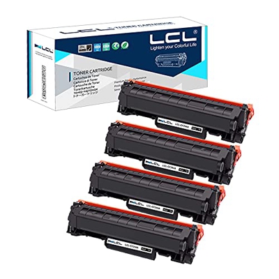 LCL Cartucho de Tóner Compatible 44A CF244A Reemplazo para HP Laserjet Pro M15a M15w M16a M16w MFP M28a MFP M28w MFP M29a MFP M29w (2-Pack Negro)