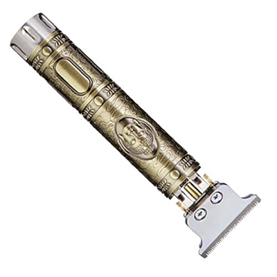 NiceJoy Recargable Brecha Cero cortadora de Cabello Contorno de Corte Condensador de Ajuste de la maquinilla de Afeitar, con la batería de Peine, la C