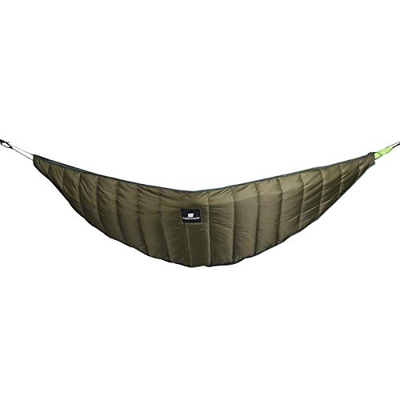 hamacas portátiles Hamaca for acampar al aire libre Longitud total Invierno cálido debajo de la manta del edredón Hamaca de algodón 0 grados (32) F pa