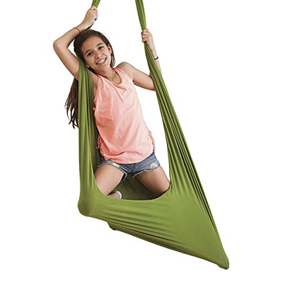 ALQFHFY Hamaca Columpio Infantil El Entrenamiento sensorial de Columpio elástico para niños Alivia la Hamaca de Columpio de Interior Autista Columpio 