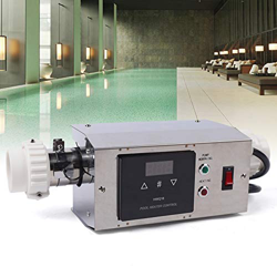 Wangkangyi - Calefactor de piscina impermeable de 3 kW, regulador de temperatura SPA, kit de termostato, termostato de acero inoxidable en oferta