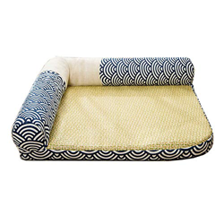 XIAOSAKU Perrera para Perros Gatos Calentamiento cómodo Cama de Mascota Cuadrada, Fondo Antideslizante, sofá para Perros sofá Cama para Mascotas con A precio