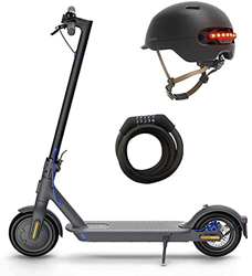 Xiaomi Mi Electric Scooter 3 + Quick Media Casco SMART4U SH50U M, Negro, Adultos Unisex precio