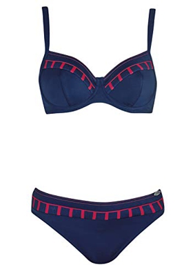 Sunflair Bikini New Nautic Cup E azul/rojo 95C
