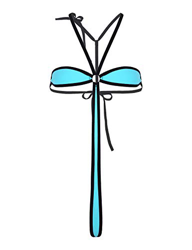 iiniim Mini Micro Bikini Exotic para Mujer Sexy Ropa de Baño Sujetador Halter Traje de Baño Playa Body Abierto Ropa de Dormir Lencería Erótica Bodysui características