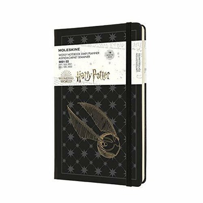 2022 18M HARRY POTTER WKLY NTB LG BLACK NUEVO