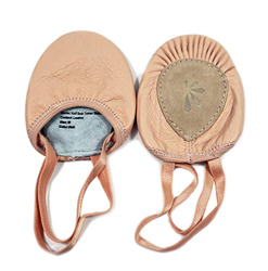 DANCEYOU Punteras Gimnasia Ritmica Zapatillas Media Suela de Cuero Antideslizantes y Duraderas para Ballet Danza del Vientre Jazz Yoga Danza Moderna,  características