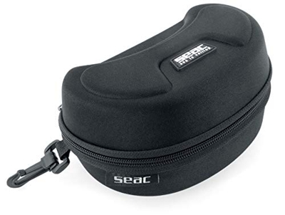 SEAC Estuche para Máscara de Buceo, Unisex-Adult, Negro, One Size