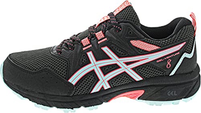 ASICS Gel-Venture 8, Zapatillas de Running Mujer, Black Clear Blue, 39 EU