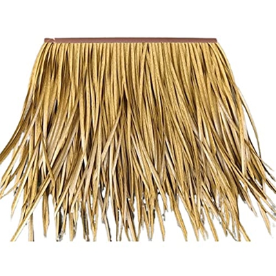 Paja De Simulación De Plástico,Paja Artificial, Techo De Panel De Paja Decorativo Paja Artificial por Granja Restaurante Baldosa De Paja De Plástico (