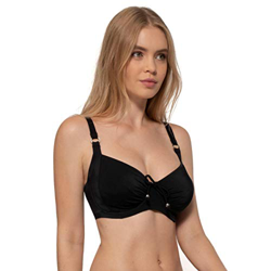 Dorina D17026A, Parte Superior de Bikini Para Mujer, Negro (Black), 100D precio