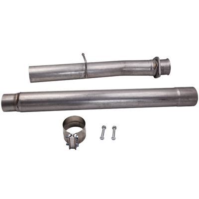 2pcs Tubos de escape compatible para Ford Super Duty 6.4L F-250 F-350 F-450 F-550 2008-2010