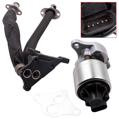 Emissions EGR Gas TubeValve Kit fit Chevy compatible para GMC Cadillac Silverado Sierra Van