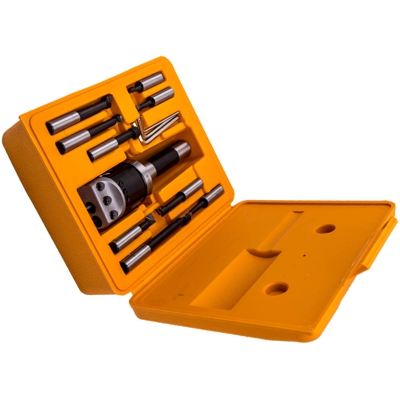 Juego de barra de mandrinar de carburo de 2 '' - 3 '' Vástago R8 1/2  pulgada/ 3/4 ''