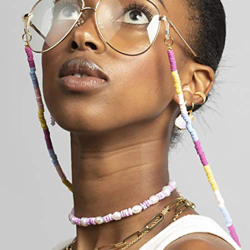 Bohend Boho Cadena larga para gafas de sol Oro bohemio Cadena de mascarilla Mujer Cadena de anteojos Accesorios para gafas por Los anteojos Y Máscaras precio