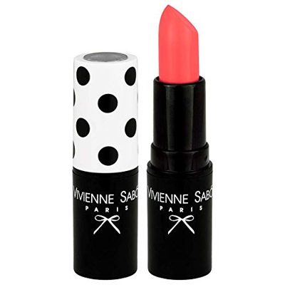 VIVIENNE SABÓ | Barra de Labios Pink Coral Merci 12 | Pintalabios Permanente Hidratante Textura Suave y Cremosa | Larga Duración | Cruelty Free | Hech