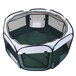 dog crate Casas de tiendas de mascotas al aire libre Cercas de perros portátiles para perros pequeños grandes Playpen de interior plegable Puppy Cats  características