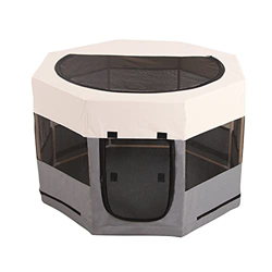 dog crate Perros Gatos Impermeable Viaje Tienda de Tienda Cerca Peña Playpen Yarda Portátil Plegable Casa Grandes Casa con cremallera Jaula al aire li precio