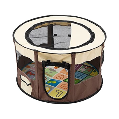 dog crate Nuevo interior para perros grandes Casa de mascotas con bolsillo transpirable portátil Tienda Perspectiva plegable Perspectiva de gato al ai