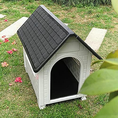 ZHANGJINYISHOP2016 Dog Crate Casa de Perros Accesorios para Mascotas Grandes de la casa al Aire Libre Extracción removible Fácil de Instalar Ventilati