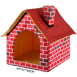 ZHANGJINYISHOP2016 Dog Crate Casa de Perro Diseño Delicado Casa de Perro Plegable Pequeña Huella Pet Hoja de Mascotas Tienda Cat Kennel Travel Dog Acc características