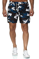 Kayhan Men Swimwear Uni Camouflage Blue/Black/White L características