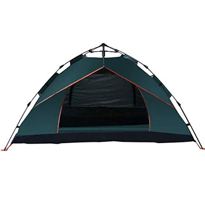 Generic Brands - Tienda de campaña para exteriores (doble 2-3-4 personas, velocidad abierta, automática, impermeable, protección solar, tienda de camp