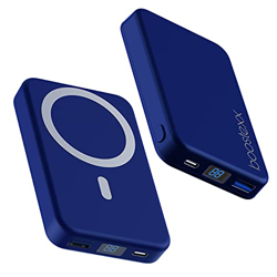 Batería Externa magnética 10000mAh,Potencia 15/20W con Cable USB-C,Cargador con/sin Cable,2 Puertos USB C/USB A,Powerbank Compatible con magsafe iPhon características