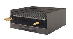 IMEX EL ZORRO 71596-Cajón Barbacoa Especial Paellera con Parrilla INOX. 72x60x32 cms, Negro precio
