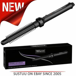 Tresemme Ceramic Portable Hot Brush/Comb 19mm Barrel On/off Switch Black 9371TU precio