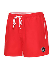 Ladeheid Bañador de Natación Short Baño Hombre LA40-199 (Rojo, 3XL) en oferta