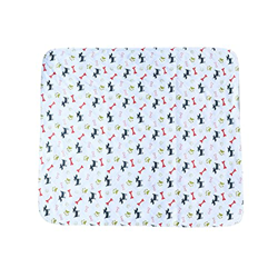 CHENGHAN Pastel de orina Reutilizable Pista de orina Lavable Cat Pañal Mat 3 Capa Absorbente Perros Pañales Pads Hueso Paw Imprimir for Sofá Cama (Col en oferta