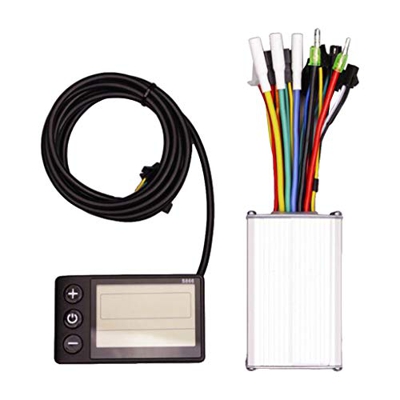 MagiDeal Controller Y Display LCD Panel para MTB/Bicicleta Eléctrica