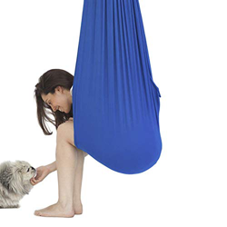 LICHUXIN Columpio Terapéutico Interior para Niños Niños Y Adolescentes con Más Necesidades Especiales Hamaca de Abrazo Ideal para Autismo, TDAH, Asper precio