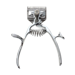 tijeras de pelo - SODIAL(R)Antiguo Moda Manual Tijeras de peluquero Empuje de mano de Corte de pelo Ruido bajo No electricos Cortador de pelo precio