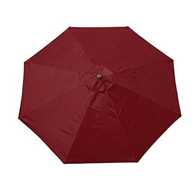 BDSJBJ Parasol de repuesto para sombrilla de patio, 3 m, paraguas de repuesto, para exteriores, patio, piscina, sombrilla voladiza (verde)