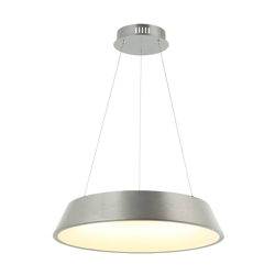 Lindby Milavi lámpara colgante LED, gris en oferta
