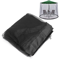 Paraguas De Malla De Pantalla De Insectos, Sombrilla De Patio, Mosquitera, Cubierta Con Cremallera, Sombrilla Para Exteriores, Mosquitera características