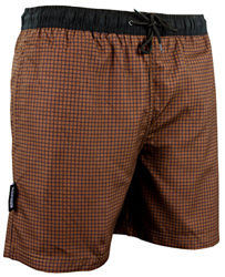 GUGGEN Banador de Natacion para Hombre Traje de Bano Color Marron S en oferta