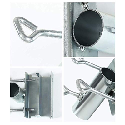 XOYZUU Soporte para sombrilla de Mesa para balcón, Abrazadera para sombrilla de jardín, Soporte para sombrilla, Soporte para sombrilla para barandilla