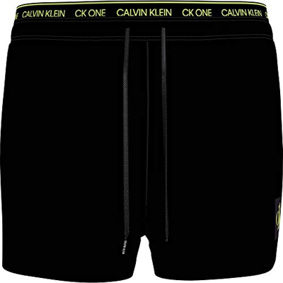Calvin Klein Short Double WB Baador para Hombre, Pvh Negro, S