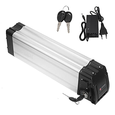 Sinbide E-Bike 36V Li-Ion Batería para Bicicleta Eléctrica 10Ah/15Ah/17Ah Recargable Batería Compatible de Bici Descargada de 3 Pins / 4 Pins con Carg