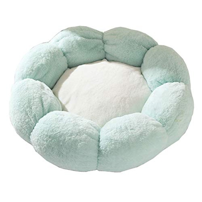 XIAOSAKU Perrera para Perros Gatos Cama para una Cama Mediana pequeña calmante, Anti-ansiedad, Cama de Felpa Profunda y Profunda. Suministros de Masco