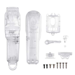 Baosity Cubierta de la carcasa de la recortadora de pelo DIY tapa fluorescente transparente carcasa de repuesto para Wahl 8148 8591 serie 8504 accesor características