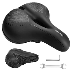 Sillines de Bicicletas de Montaña, Asiento de Bicicleta, Sillín de Bicicleta de Carretera 26*22cm, Cómodoy Transpirable Impermeable, Sillín de Bicicle características