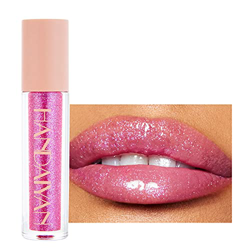 Keepwin® Pintalabios Purpurina Larga Duracion, Brillo de labios Mujer Labiales Lápiz Labios Líquida Lipstick Matte Impermeable Barra de Labios Regalo  en oferta