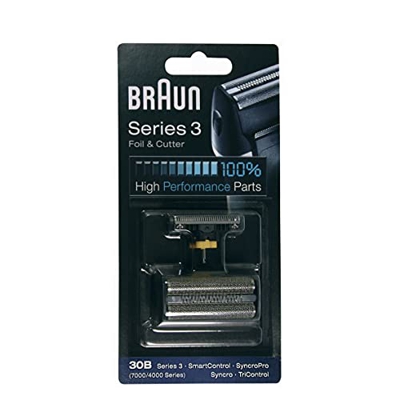Braun - Combi-pack 30B - Láminas de recambio + portacuchillas para afeitadoras Anciens Series 3/Syncro Pro/Syncro/SmartControl3/Tricontrol