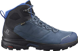 Salomon Outward GTX Zapatillas Impermeables De Senderismo Trekking Hombre, Azul oscuro (Dark Denim/Black/Turkish Sea), 40 EU en oferta
